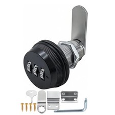 3Digit Combination Cabinet Cam Lock RV Storage File Drawer Black 1 PCS