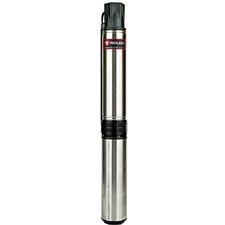 Red Lion RL12G15-3W2V 4-inch Submersible Deep Well Pump, 1-1/2-HP, 12 GPM 3-Wire