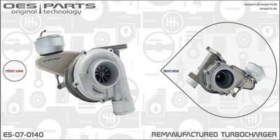 OES PARTS Lader Aufladung Produktlinie OES-PARTS ES-07-0140 +133.86  Pfand 111