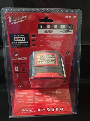 Milwaukee 2846-20 M18 Top-Off 175W Battery - Red for sale online