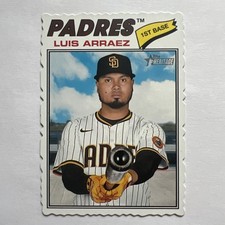 2026 Topps Heritage Luis Arraez Deckle Edge #293 SP Padres