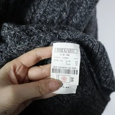 Ollzen Men's Round Neck Slim Fit Sweater 100 Size