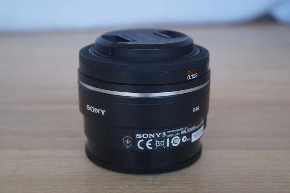 Объектив Sony DT 30 мм f/2.8 Macro SAM SAL30M28 A-Mount APS-C автофокус чистый протестирован - Изображение 4 из 4