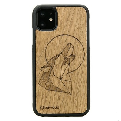 Holzhülle für iPhone 11 WOLF OAKE
