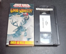 Good Shootin' (VHS, 1994) Roger Raglin Outdoors Rare Deer Hunting HTF OOP