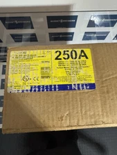 Square D H150 J250 NEMA 1 Enclosure H&J Breakers