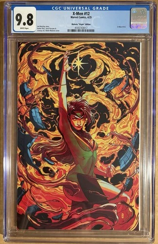 X-MEN 12 CGC 9.8 MALAVIA VIRGIN VARIANT. 1:100 (2025)
