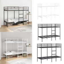 Bunk Bed Bed-frame Guest Bed Double-bed Single Furniture without Mattress Steel
