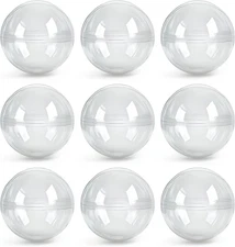 Vending Machine Capsules - 3" Empty Plastic Capsules - 14 Pcs Toy Capsule