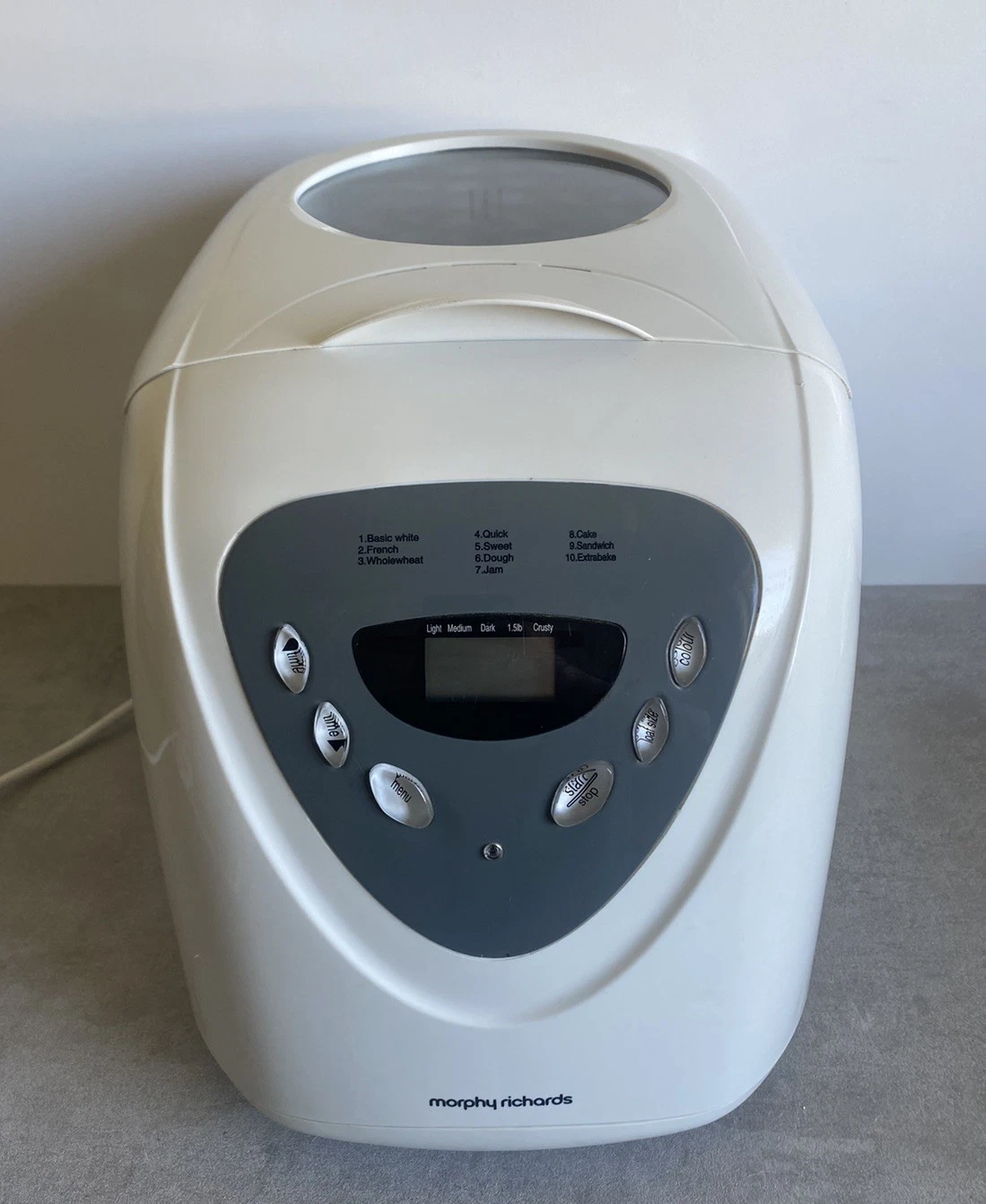 Morphy Richards 48285 Bread Marking Machine Tested & Working Bread Maker