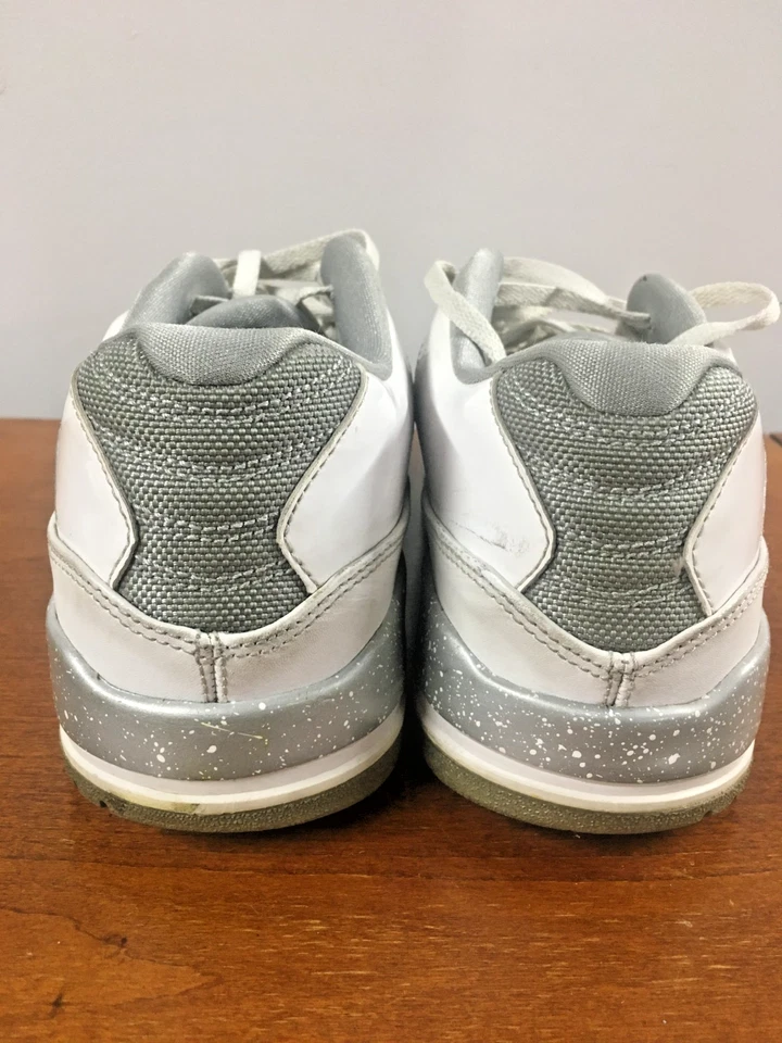 Air Jordan Retro Flight 599929-100 White/gray Shoes Sz.8 US Sneakers RARE color! - Image 3 of 4