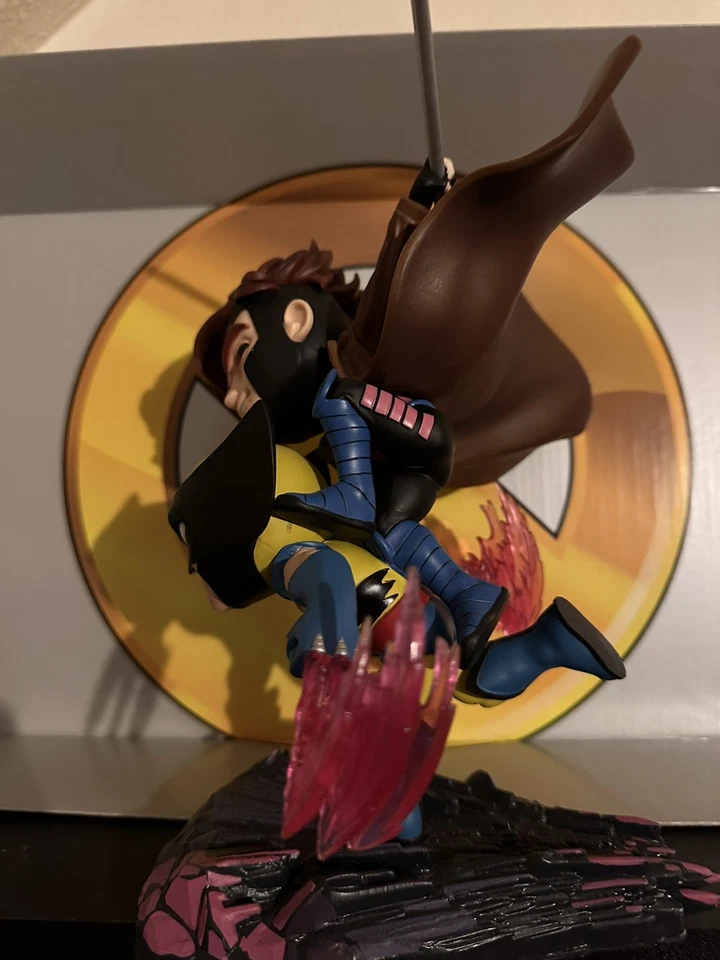 漫威 X 战警:流氓、独眼巨人、Gambit 金刚狼迷你 Co 乙烯基人偶 Iron Studios — 第 4/4 张图片