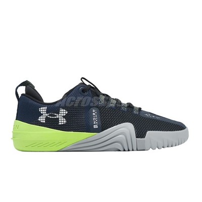 Under Armour TriBase Reign 6 UA Black Green Men Cross  display picture 2