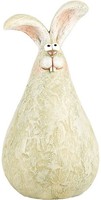 Clayre & Eef 6PR5278 Deko Kaninchen GrüN Ø 9X16 Cm Landhausstil