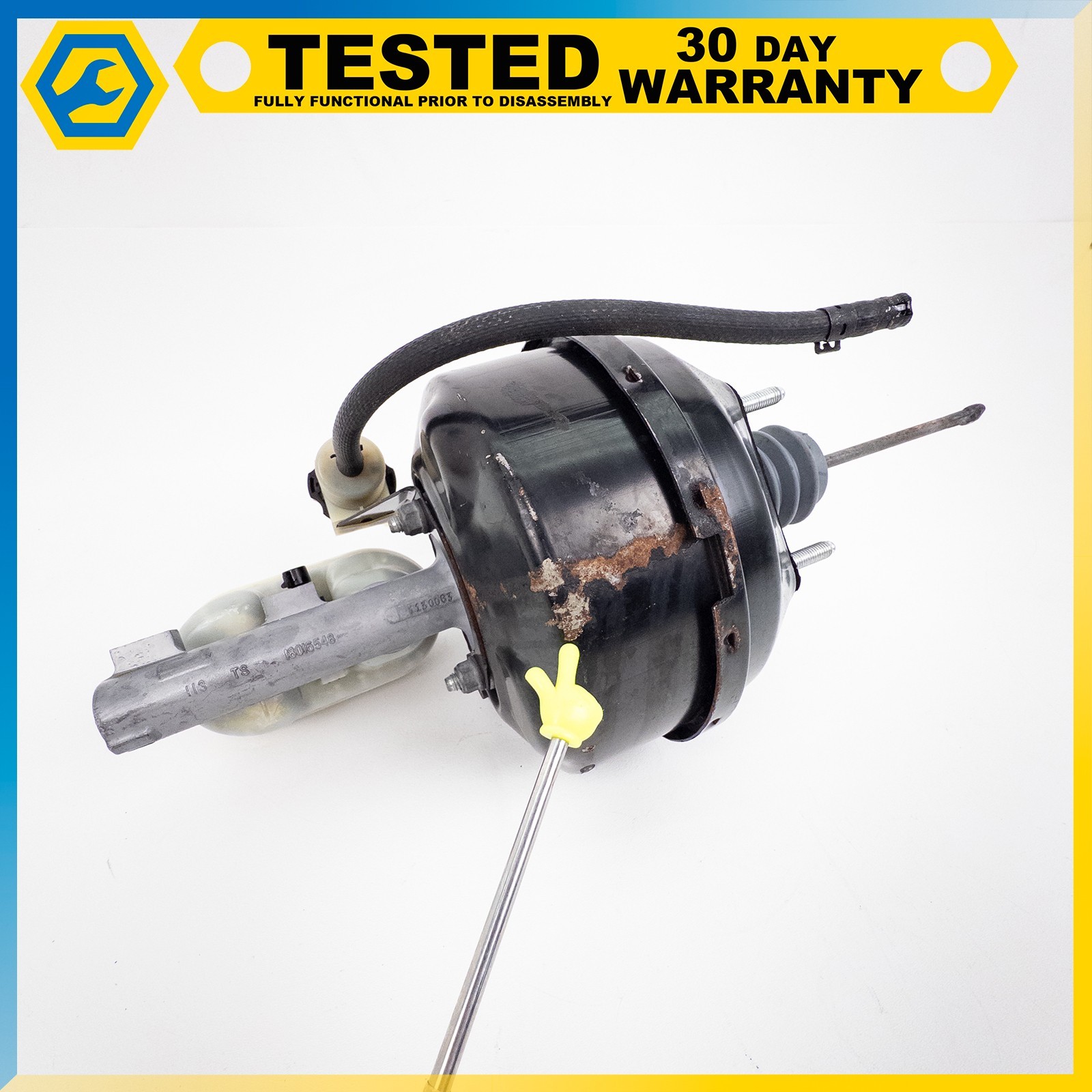 05-13 CHEVROLET CORVETTE C6 POWER BRAKE BOOSTER MASTER CYLINDER ASSEMBLY OEM