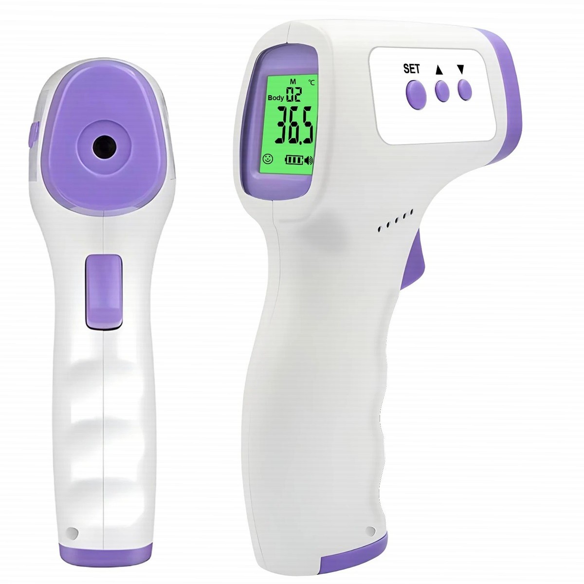 Non-Contact Contactless Digital Infrared Thermometer Body Forehead Baby Adult View 3