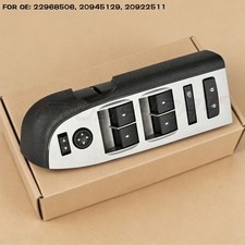Window Switch Bezel Cover Front Left Driver Side Door Control Switch Panel Trim