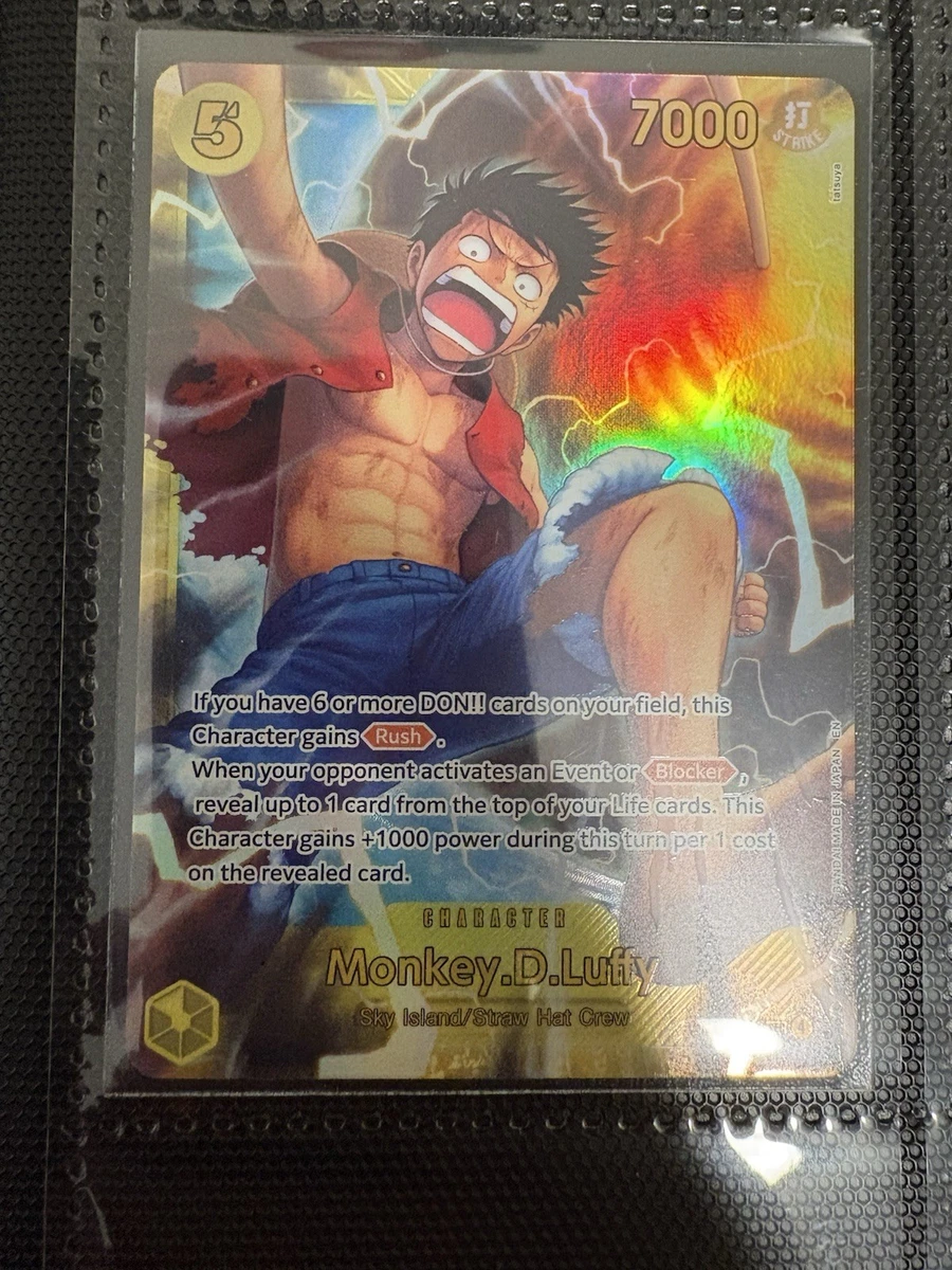 Monkey.D.Luffy OP15-119 Adventure on Kami's Island for sale | eBay