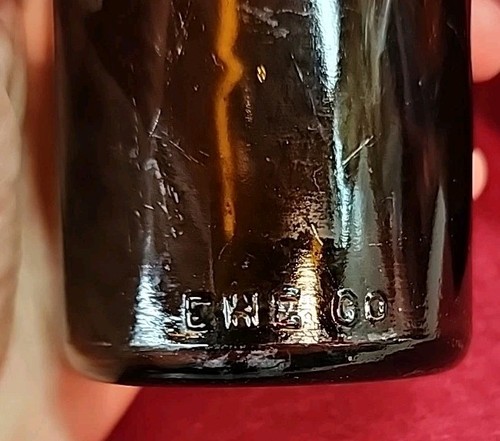 3 Hoster Blob Top Amber Beer Bottle Columbus Ohio OH - Picture 8 of 9