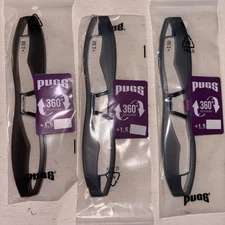 3 Pugs Glasses Unisex Readers +1.50 360° Foldable Lightweight Pocket rotating