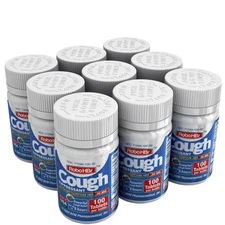 9 PACK of RoboHBr Cough suppressant 30 mg of Dextromethorphan hbr - 900 Tablets