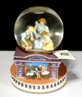 San Francisco Music Box SOUND of MUSIC Puppets Snow Globe "Lonely Goatherd" MINT