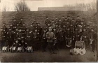 WW1 WWI Imperial German Germany Military RPPC Real Photo Postcard Army Musicians