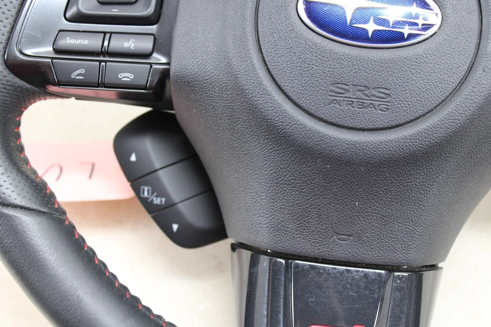 Conjunto de volante Subaru WRX STI 2018-2021 OEM LU72 Foto 4 de 4