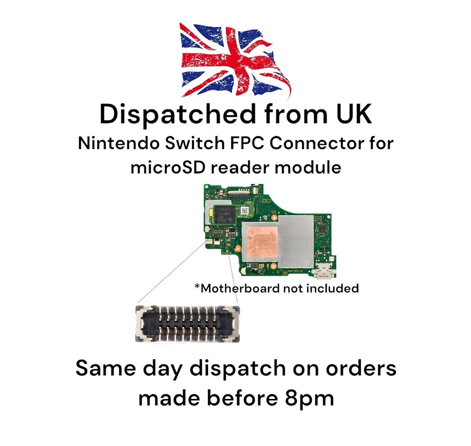 IGIRISU-STU Nintendo Switch Micro SD TF Card Reader FPC Connector On Board 16 pin microSD