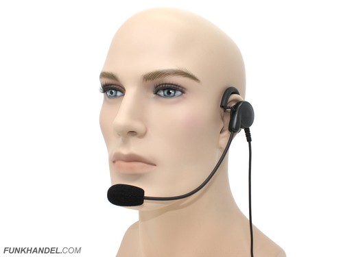 PROFESJONALNY ZESTAW SŁUCHAWKOWY Z PAŁĄKIEM NA SZYJĘ SOLIDNY NBH33-STP - SEPURA STP8000 | STP9000 | SC2000 - Zdjęcie 1 z 8