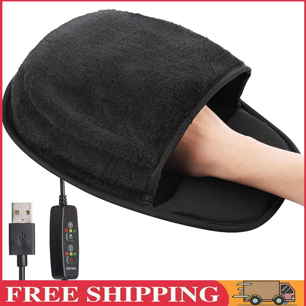 Plush Heated Mouse Pad Practical Hand Warmer Mousepad Gaming Mice