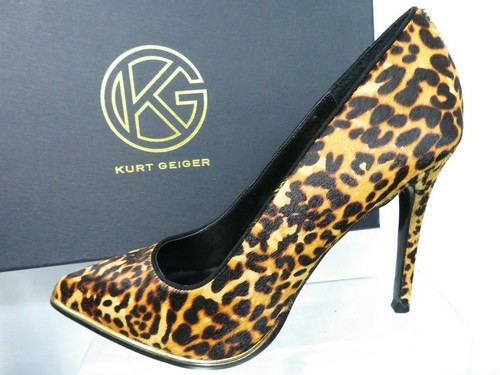 leopard print kurt geiger trainers