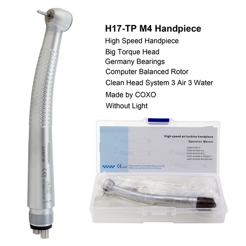 COXO Dental High Speed Handstück 4 Loch Luftturbine Mini Standard Big Head NSK - Bild 38 von 75