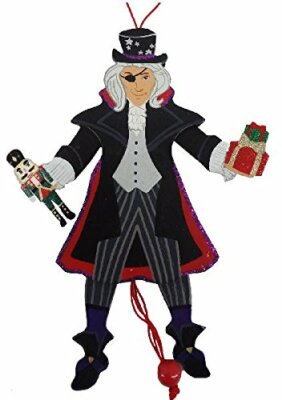 Drosselmeyer Pull Puppet Ornament 6 inch