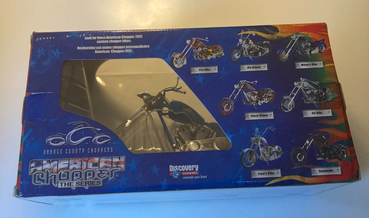 AMERICAN CHOPPER THE SERIES 1:12 SCALE MIKEY'S BIKE MOTORCYCLE MINT IN BOX!