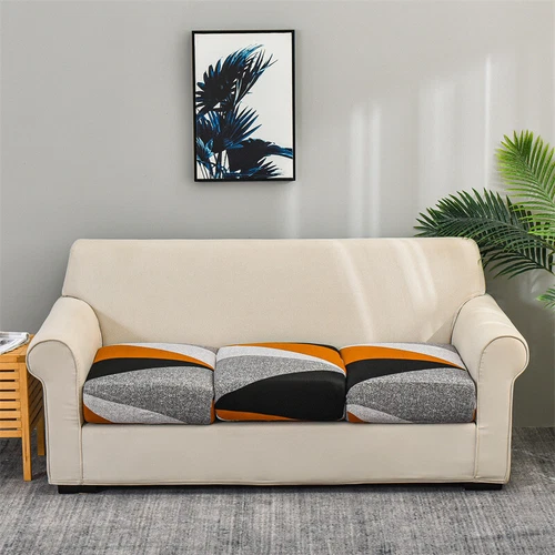 1-4 Seat Sofa Seat Cushion Covers Stretch Couch Cushion Slipcovers Protector US - Picture 19 of 33