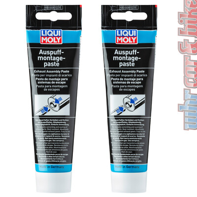 2x Liqui Moly 3342 Auspuff-Montagepaste 150g Dichtmasse Reparaturpaste bis 700°