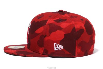 A BATHING APE x NEW ERA Los Angeles Angels 59Fiftiy Cap
