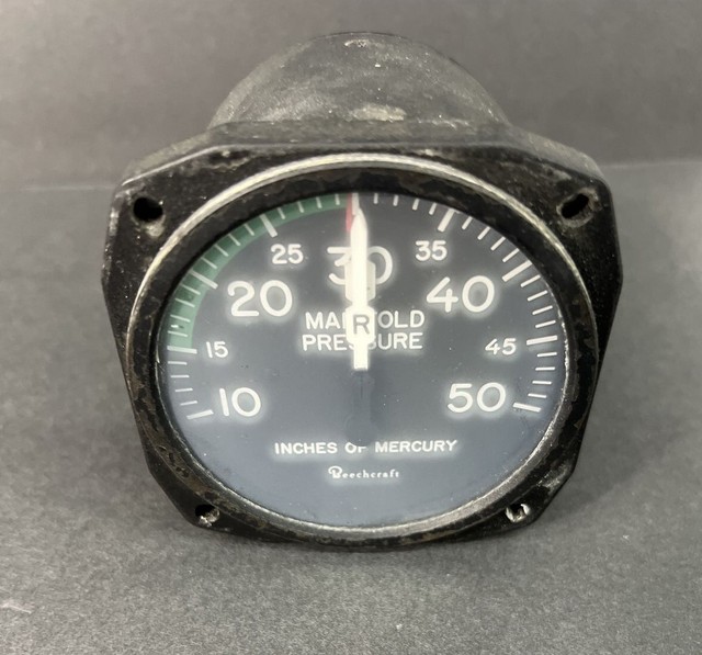 Cessna 310 or Beechcraft Dual Manifold Pressure Gauge Garwin Guaranteed for sale online eBay