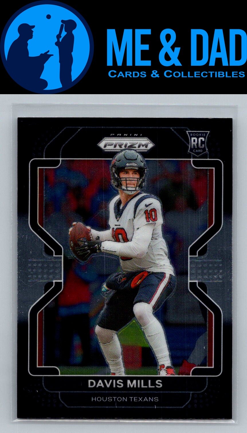2021 Panini Chronicles #PB-15 Davis Mills Prizm Black