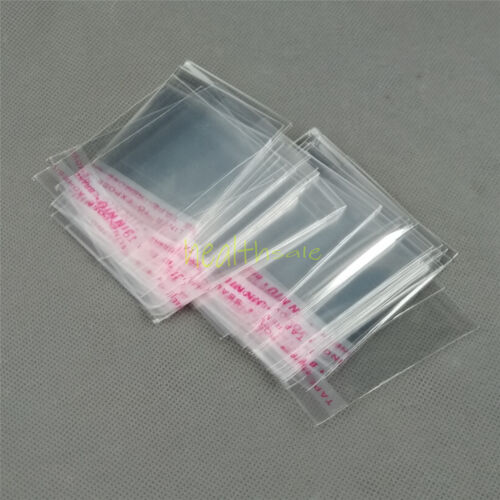 1000PC Wholesale Lots Self Adhesive Seal Plastic Bags 5cm x 7cm - Picture 1 of 3