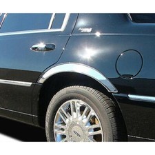 Fender Trim For Mercury Grand Marquis 92-97 2 Wide Mirror Stainless Set Of 4