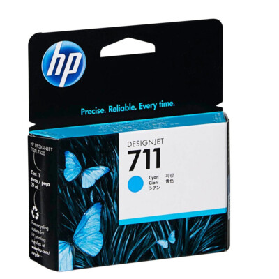 original hp 711 cyan hp cz130a hp designjet t120 hp designjet t520