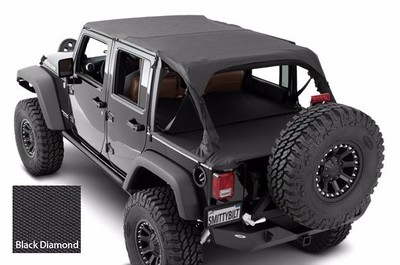Smittybilt Extended Top And Tonneau Cover For 2010 2018 4 Door Jeep Wrangler Jk Ebay