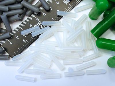 25 Pack Of 7/8 Inch ID High Temp Silicone Rubber Caps - For Powder Coating, Cerakote, Vacuum Masking 5 thumbnail image
