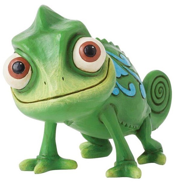 Figurine Pascal Pinceau Disney Store Playset 2011 Raiponce caméléon