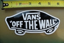 Vans Skateboarding Shoes Clear Black Board Vintage Skateboarding Shoes STICKER