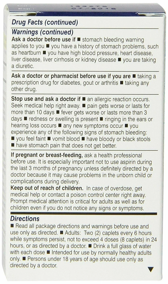 ARTHRITEN Maximum Strength Inflammatory Pain Relief Coated Speed Caplets 28 Ct - Image 3 of 3