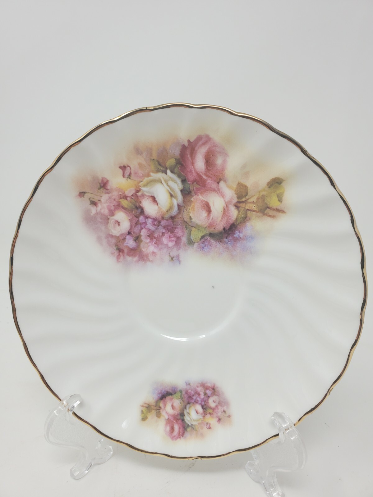 Bone China Argyle Tea Cup And Saucer, Made In England eBay