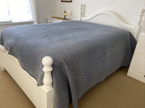 Handmade Reversible Patchwork Quilt /Coverlet Bedspread Cats 285 cm x 250 cm - Picture 19 of 23